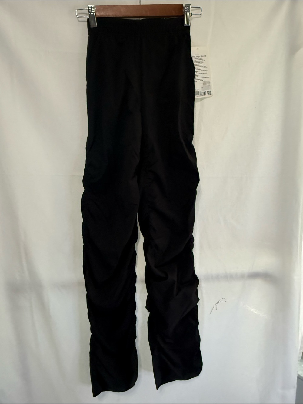 NWT Lululemon Slim Fit Dance Studio HR Flared Pants - XXXS BLACK